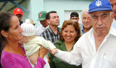Cuban First Vice President touring the eastern province of Las Tunas, Cuba 